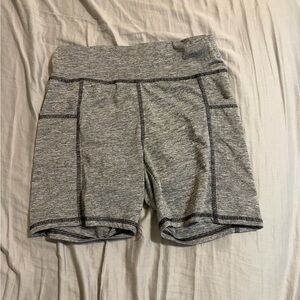 SHEIN Heather Gray Bike Shorts